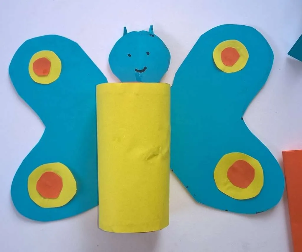 kindertraktaties vlinder knutselen