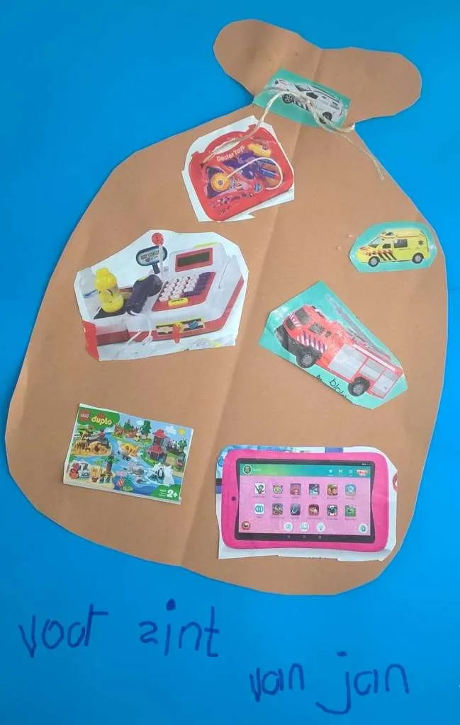 verlanglijstje sinterklaas verlanglijstje op zak