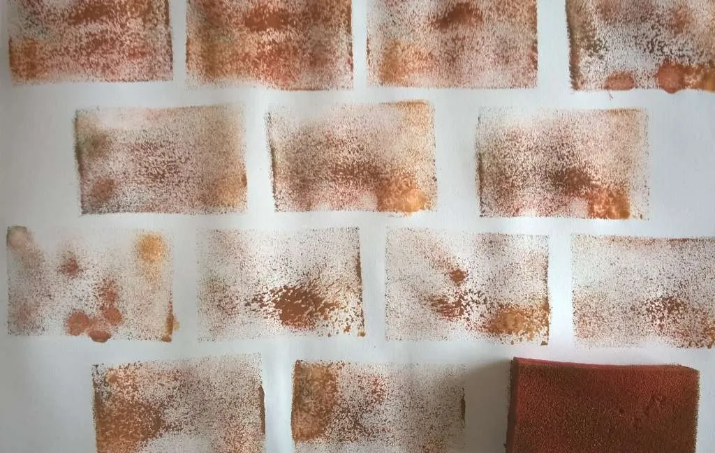 muur stempelen van schoorsteen pakjesavond