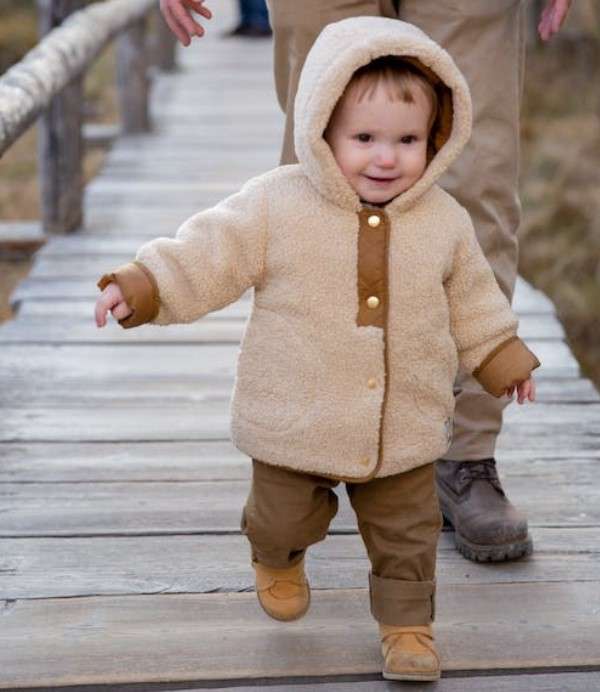 Baby leren lopen